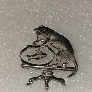"BAD KITTY" Lapel pin